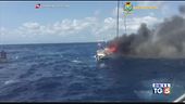 Barcone a fuoco, 3 morti Lampedusa: ora sciopero