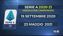 Si parte subito con Juve-Samp. Subito Lazio-Atalanta