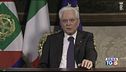 Mattarella: "Rapidità per il Recovery Fund"