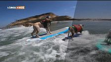 Quando il surfista è un cane