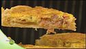 Torta salata con trota affumicata