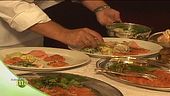 Leccornie di pesce a tavola