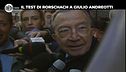 Il test di Rorschach a Giulio Andreotti
