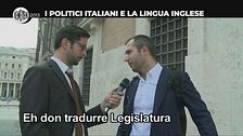 TRINCIA: I politici italiani e la lingua inglese