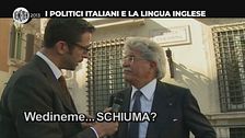TRINCIA: I politici italiani e la lingua inglese