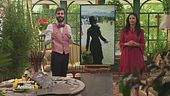 "La signora con il cane" di Giuseppe De Nittis