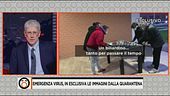 Emergenza virus, in esclusiva le immagini della quarantena
