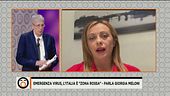 L'Italia è "zona rossa"- parla Giorgia Meloni