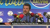 Elezioni: parla Matteo Salvini
