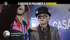 GABRA: Sanremo: a caccia di selfie e follower (e Morgan si arrabbia di nuovo!)