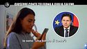 CORTI E ONNIS: Scherzo: il premier telefona a Giulia Salemi, la bimba di Conte risponde