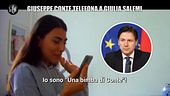 CORTI E ONNIS: Scherzo: il premier telefona a Giulia Salemi, la bimba di Conte risponde