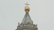 La sfera in cima alla cupola del Duomo di Firenze