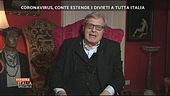 Vittorio Sgarbi: "Resterò a casa e scriverò un diario della peste"