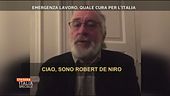 Coronavirus: il messaggio di Robert De Niro