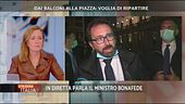 In diretta da Palazzo Chigi il ministro Bonafede