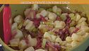 Gnocchi di patate con porri e speck