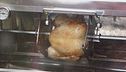 Un pollo ruspante al girarrosto