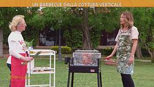 Un barbecue dalla cottura verticale