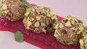 Praline di tacchino e pistacchi