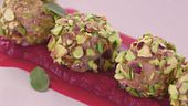 Praline di tacchino e pistacchi