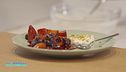 Dessert con frutta di stagione