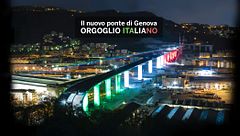 Il nuovo ponte di Genova: Orgoglio italiano