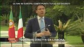 Conte in diretta da Lisbona