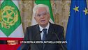 L'appello di Sergio Mattarella