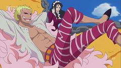 Ep. 23 - Scontro ad alta tensione! Aokiji vs Do Flamingo