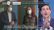 In diretta l'ingresso a scuola dopo il lockdown
