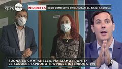 In diretta l'ingresso a scuola dopo il lockdown
