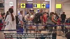Allarme focolai a metà agosto
