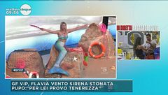 GF Vip, Flavia Vento sirena stonata