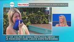 GF Vip: l'abbandono di Flavia Vento