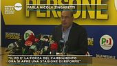 Elezioni, parla Nicola Zingaretti