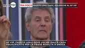 GF Vip: l'eliminazione di Fausto Leali