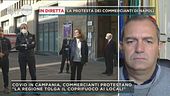 Coronavirus: la protesta dei commercianti di Napoli