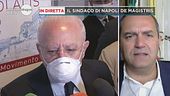 Virus e chiusura, le parole di Luigi De Magistris