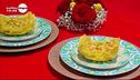 Lasagna con gamberetti e salsa di agrumi