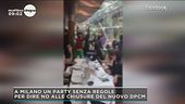 Milano, un party senza regole