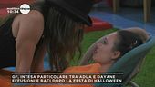 GF Vip: il bacio tra Dayane Mello e Adua Del Vesco