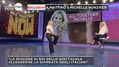 A Mattino 5 Michelle Hunziker