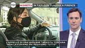 In taxi a Firenze con Claudia