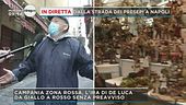 In diretta dalla strada dei presepi a Napoli