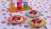 Pizzette con fichi e ricotta