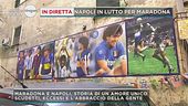Napoli in lutto ricorda Maradona