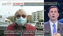 In diretta la panda dentro la corsia d'ospedale