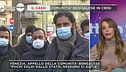 La protesta in strada della comunità bengalese