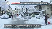 La nevicata record a Sestola